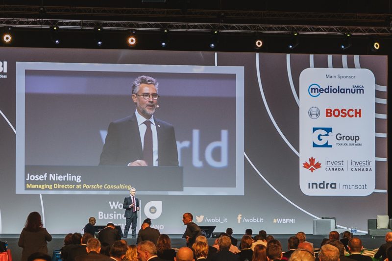 Josef Nierling al World Business Forum