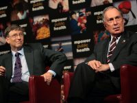 Bill Gates e Michael Bloomberg