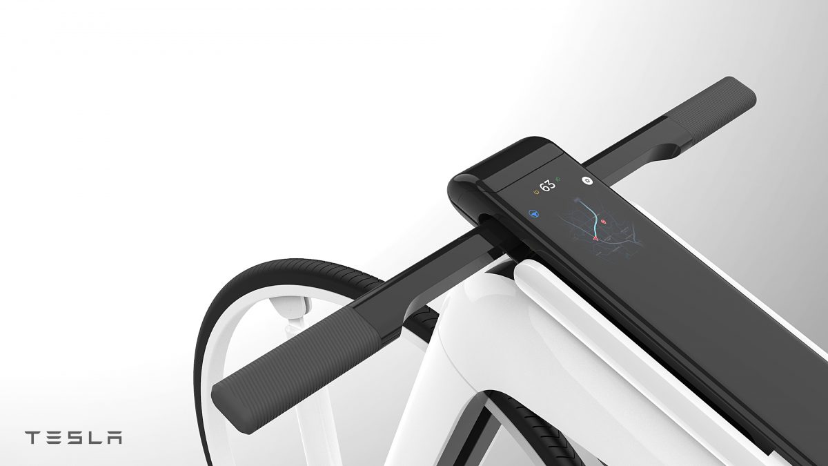 ipotesi di bici tesla