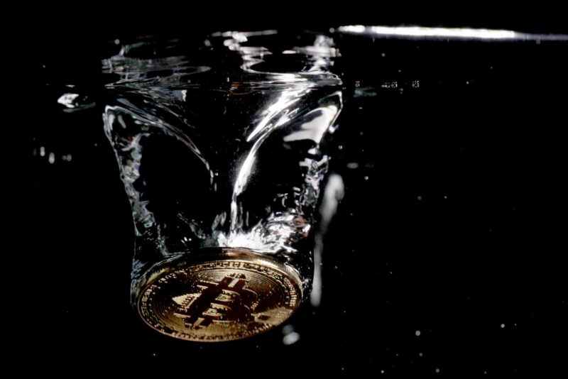 bitcoin nell'acqua