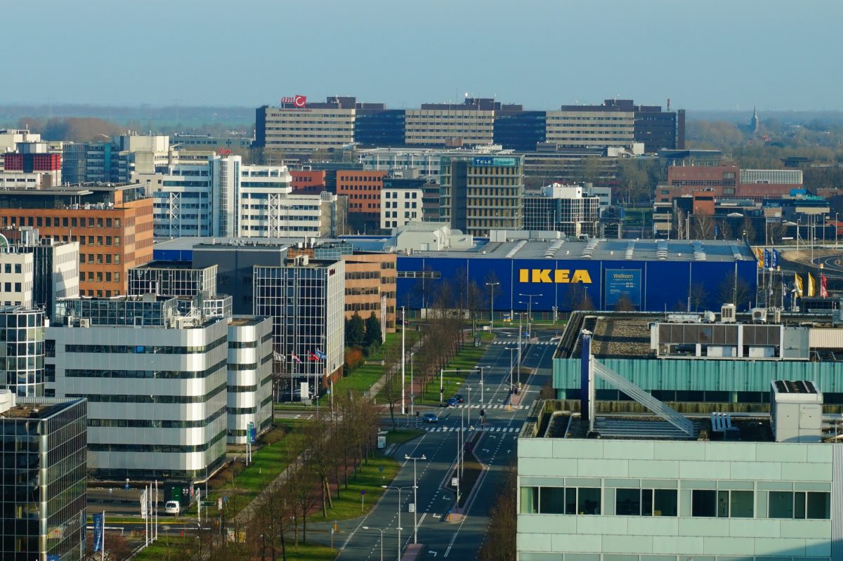 Centro Ikea tra gli uffici di Amsterdam