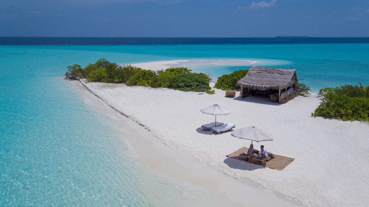 Quest’isola delle Maldive è il paradiso dei ‘bio-billionaires’