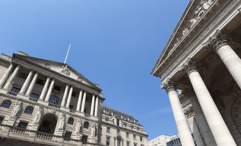 il palazzo della bank of england