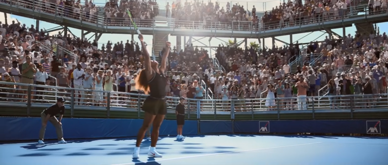 serena williams in campo