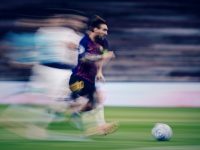 uno scatto di Lionel Messi