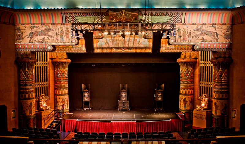 teatro palco rosso