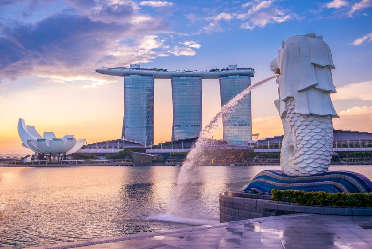 skyline di singapore