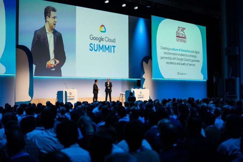 Uno dei momenti del Google Cloud Summit 2019 