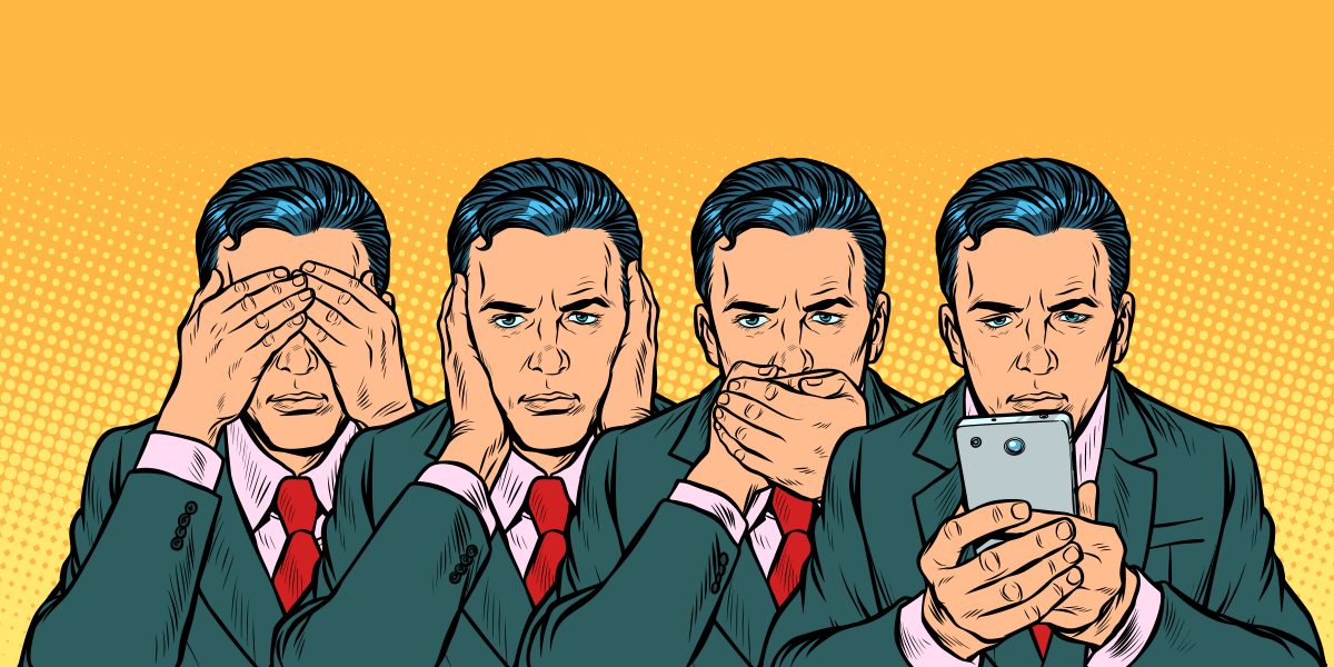 Illustrazione con gli errori dei manager