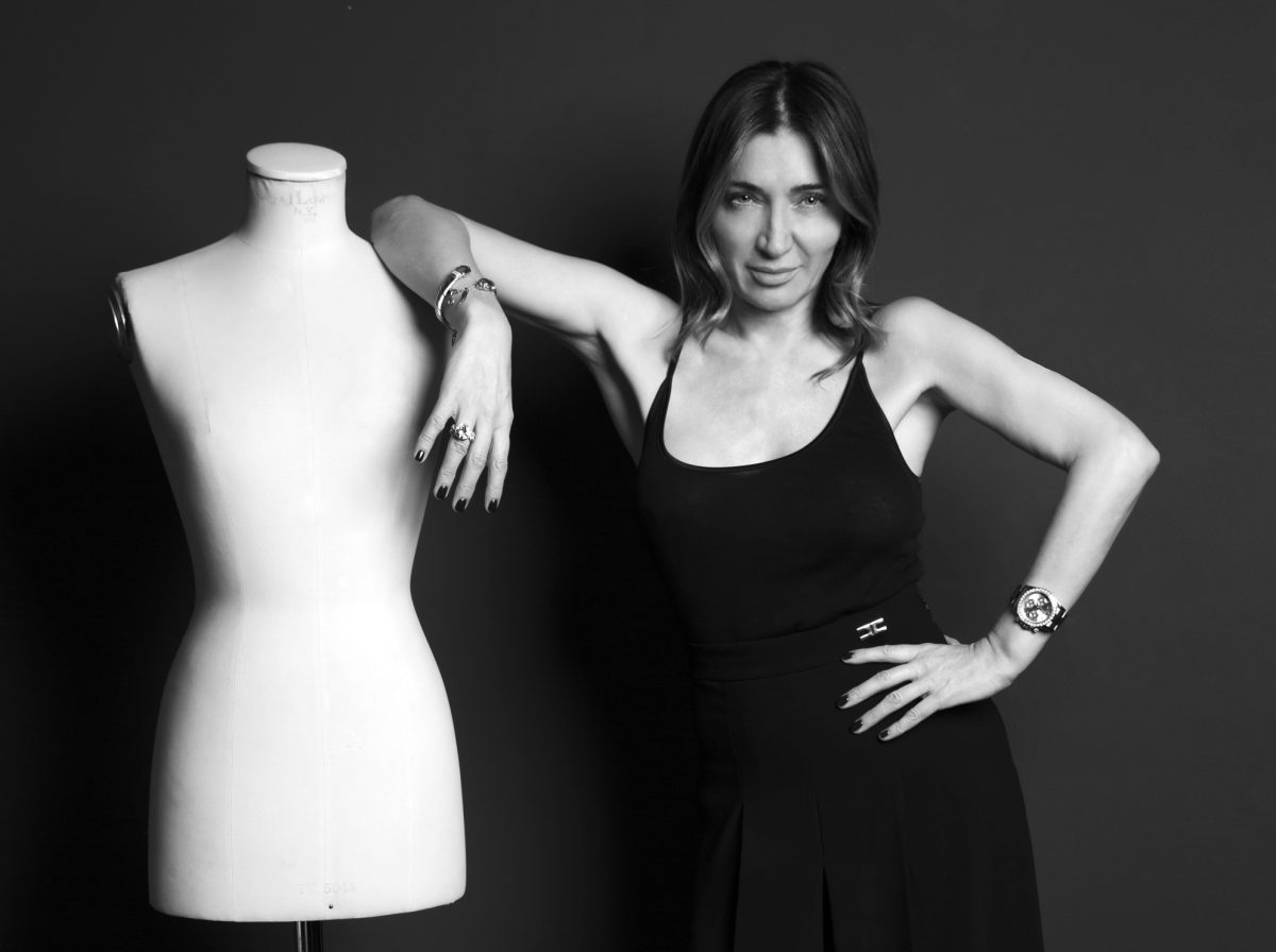La stilista Elisabetta Franchi