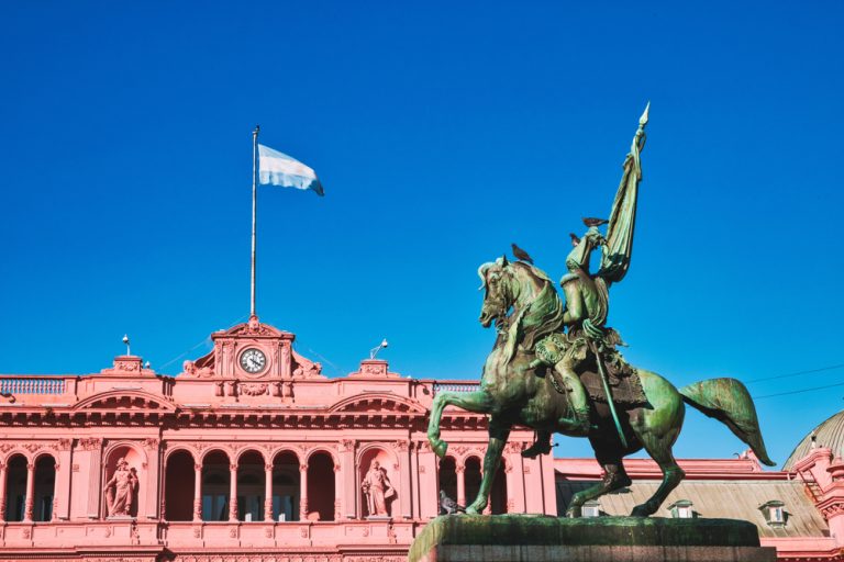 la casa rosada in argentina