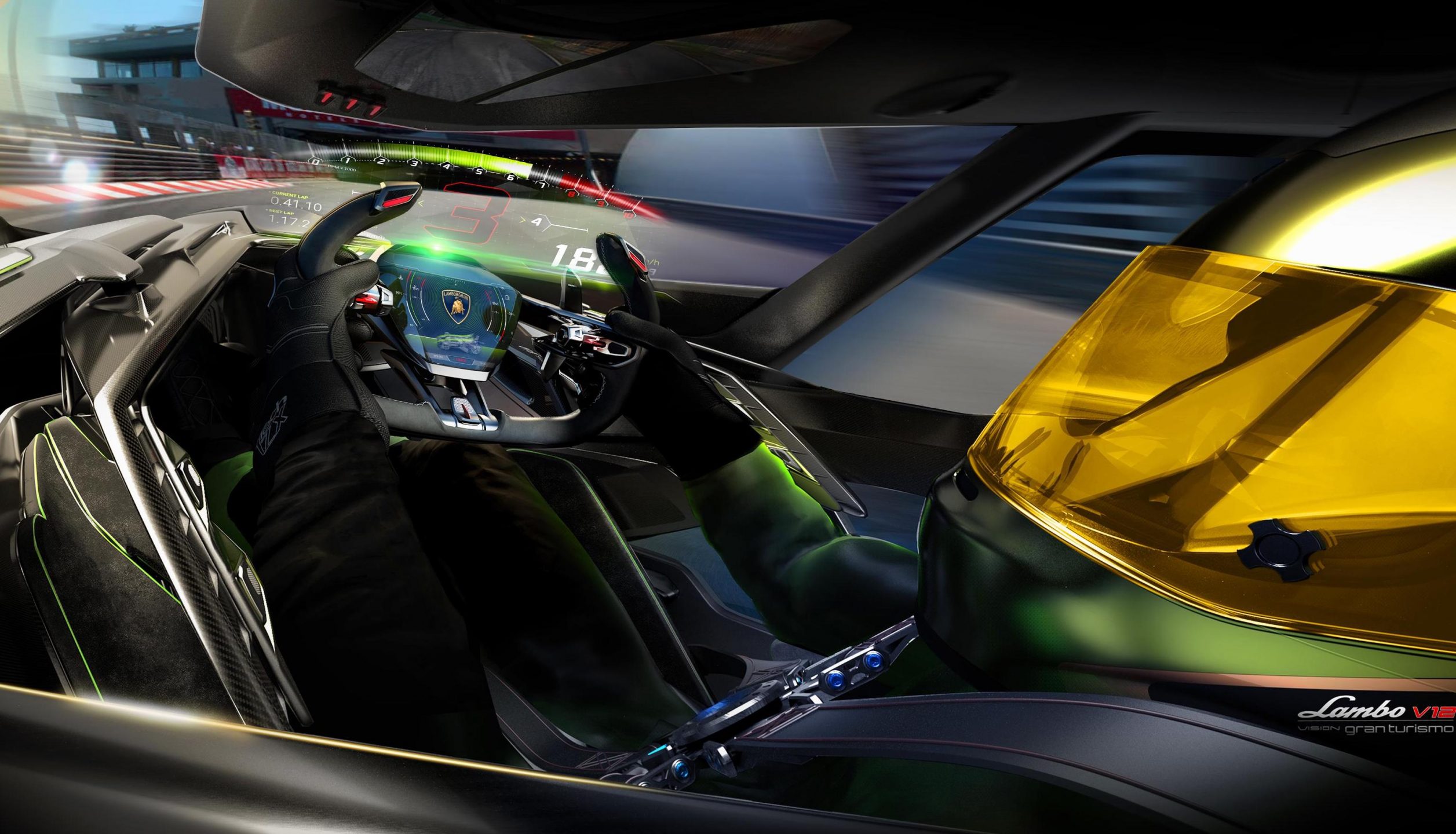 Lambo V12 Vision Gran Turismo: la concept virtuale che non ...