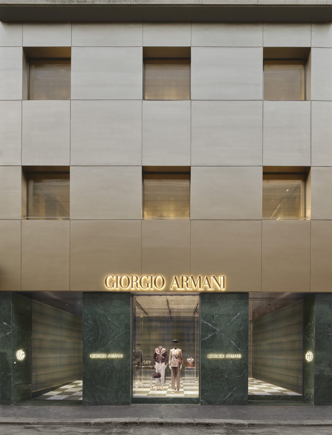 Casa armani outlet milano