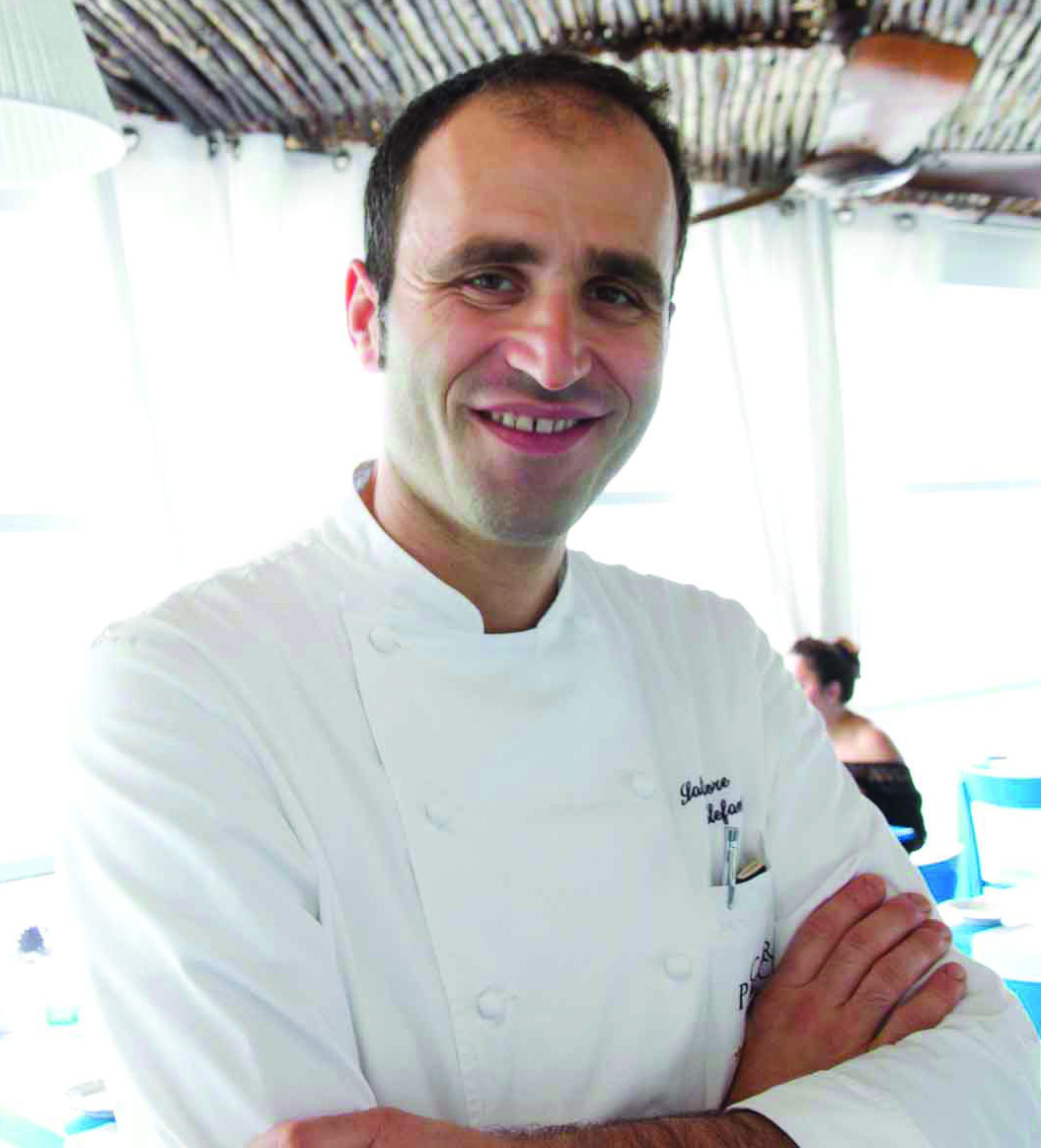 Salvatore Elefante chef del ristorante stellato Capri Palace