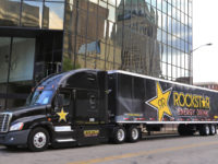 Rockstar energy drink truck