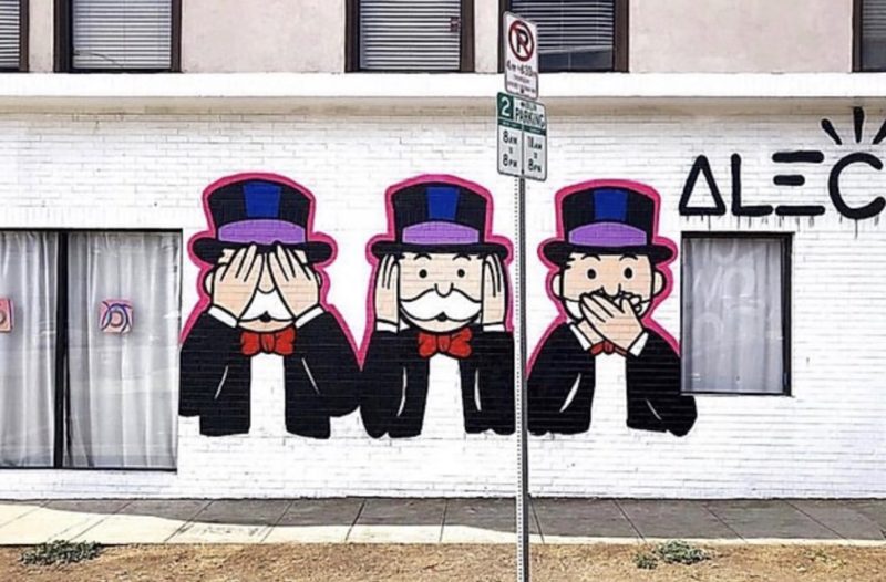 Street art: Alec Monopoly