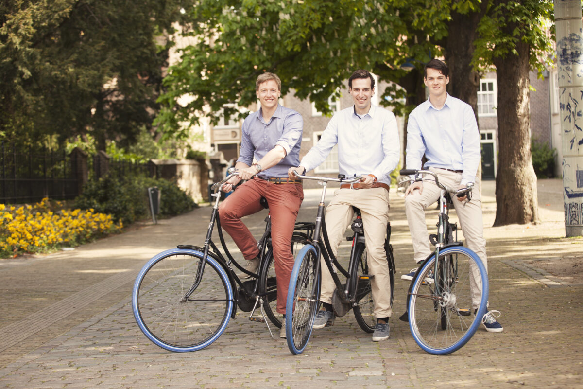 Tre amici olandesi stanno portando la Netflix delle bici in Italia