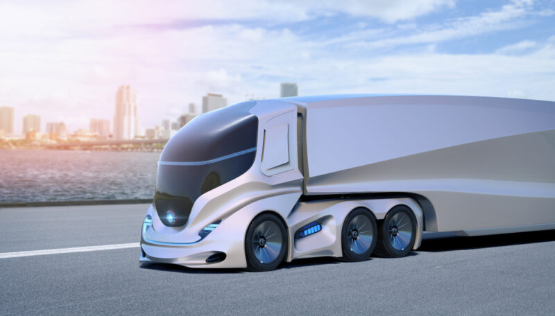 Camion robot a guida autonoma