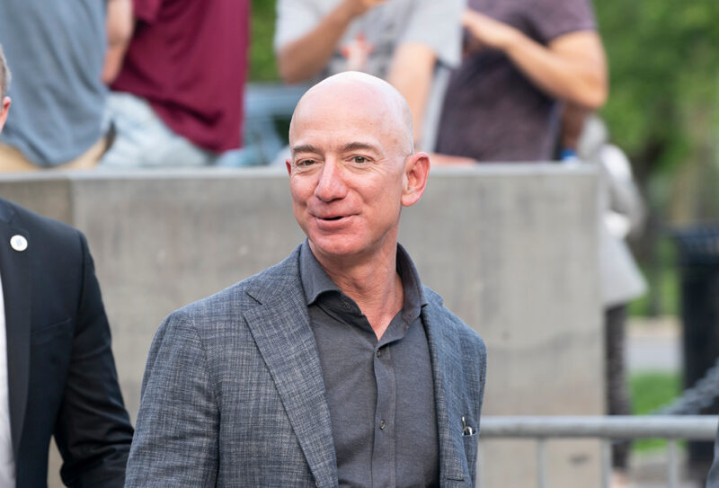 Jeff Bezos, ceo di Amazon