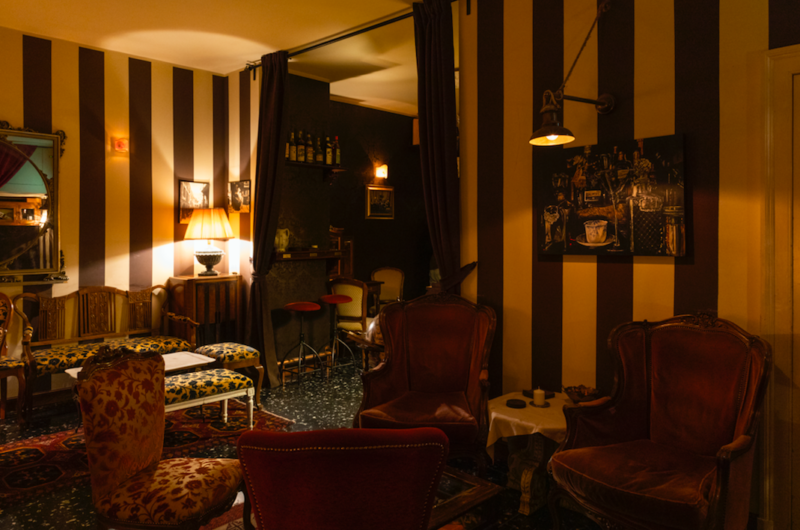 Classifica Migliori bar al mondo: interni del cocktail bar milanese 1930.