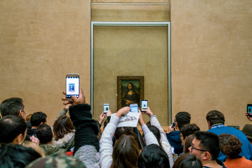 La Gioconda di Leonardo al Louvre