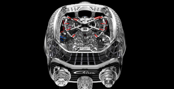 Bugatti Chiron Tourbillon, una hypercar da mettere al polso