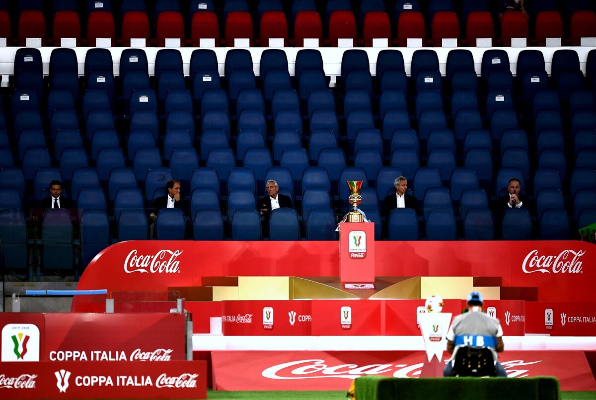 Coppa Italia finale tribuna