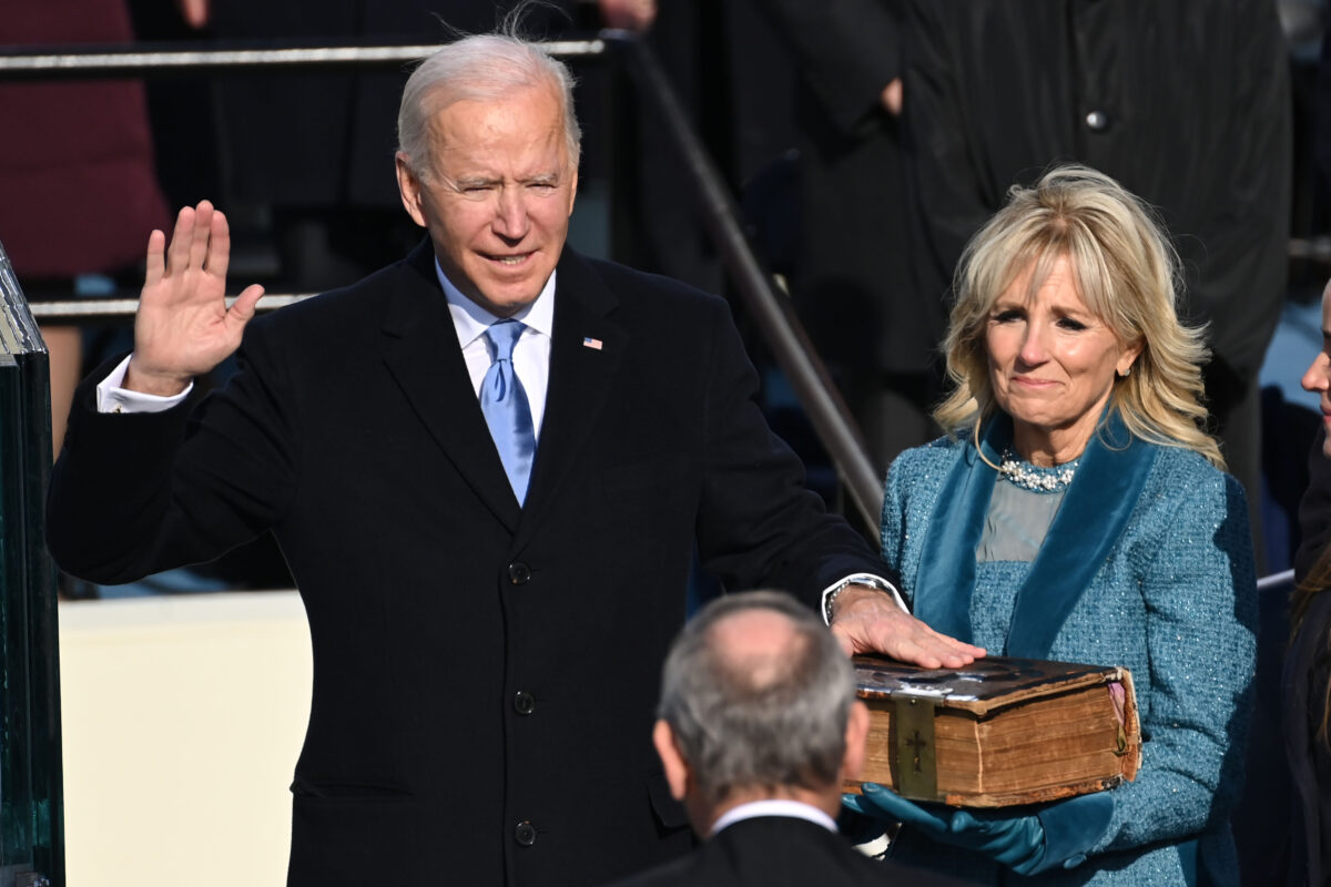 Joe Biden giuramento