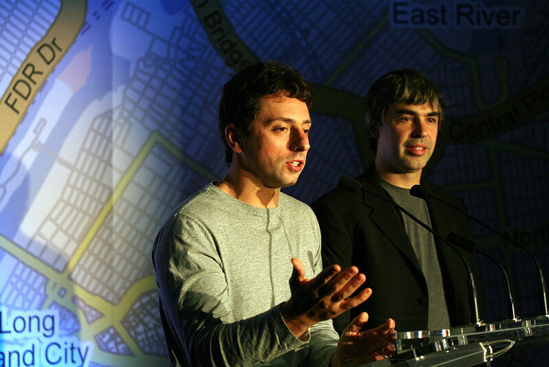 Larry Page Sergey Brinn