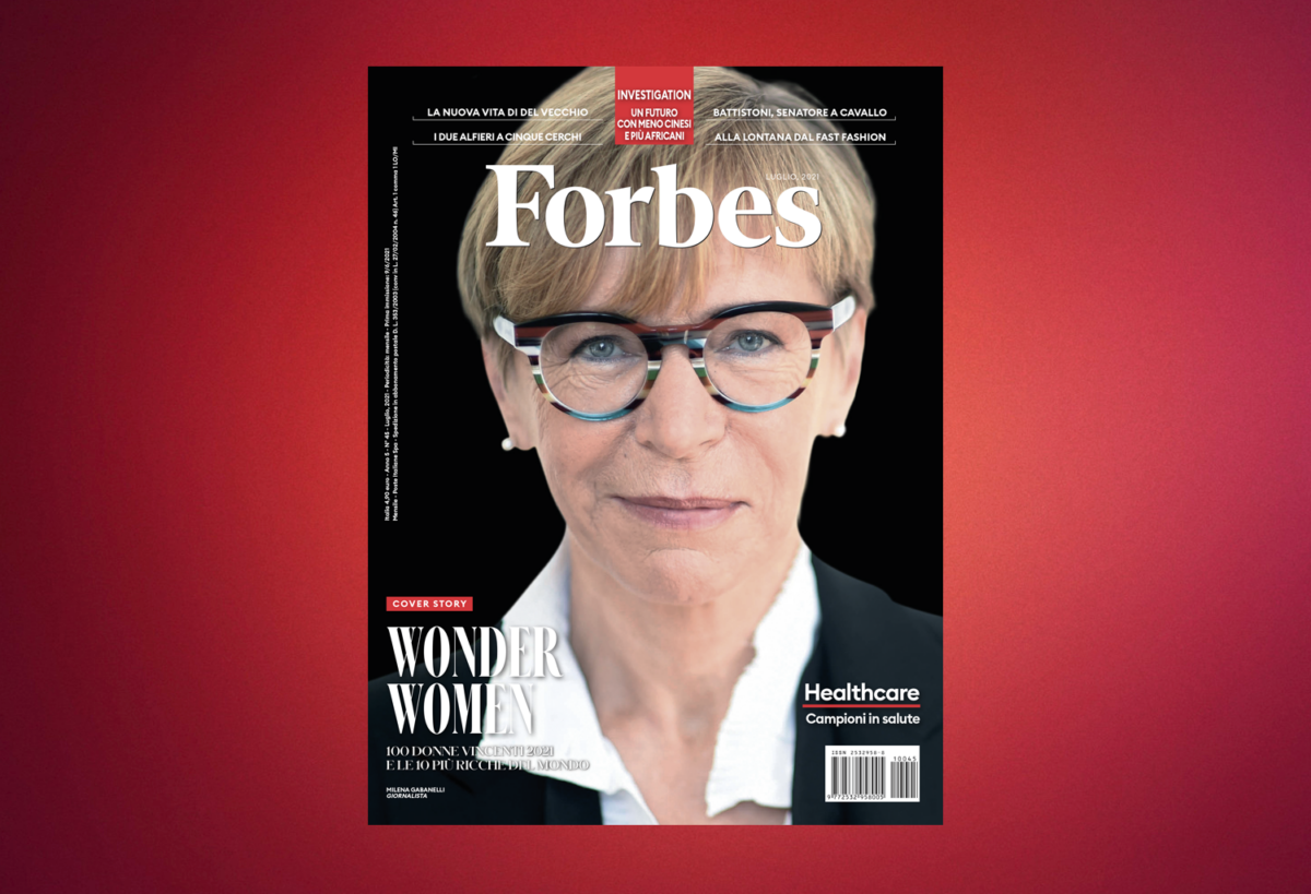 Forbes di luglio in edicola con le 100 Wonder Woman italiane del 2021