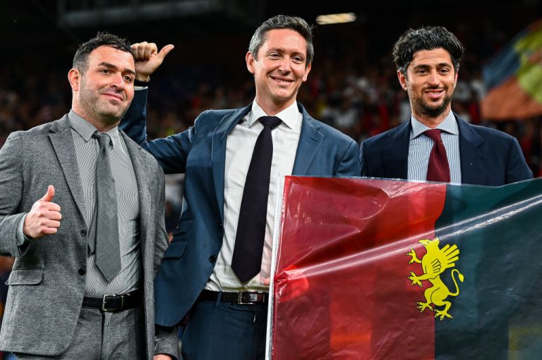 Juan Arciniegas, Josh Wander e Andres Blazquez di 777 Partners (Getty Images)