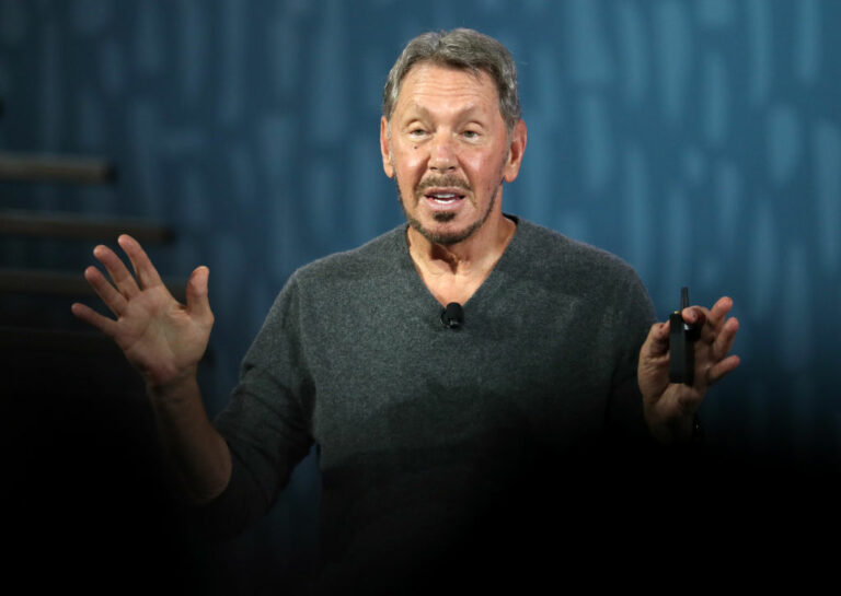 Oracle Founder Larry Eliison Delivers Keynote At Oracle OpenWorld