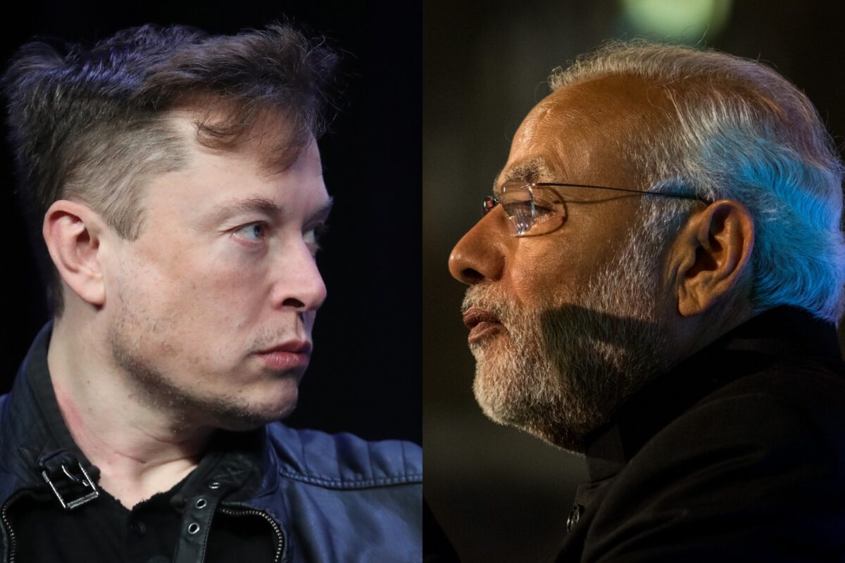Elon Musk Narendra Modi