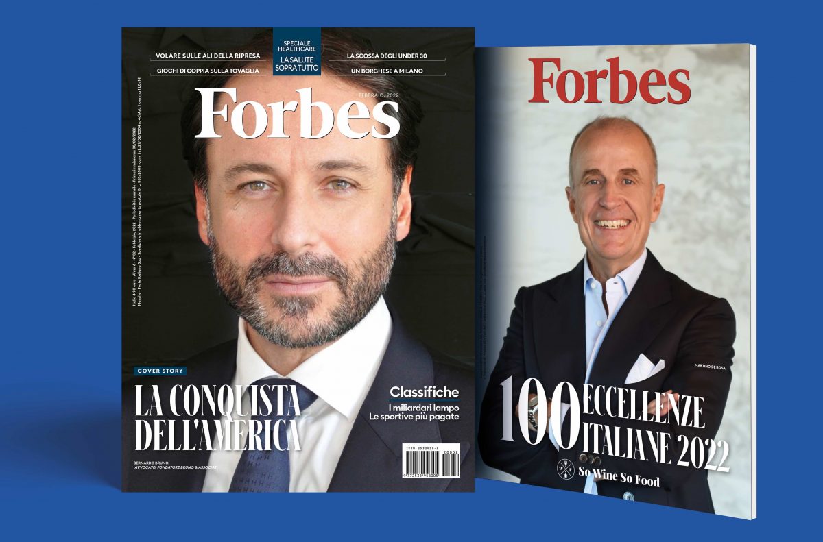 Arriva in edicola Forbes di febbraio con l’allegato sulle 100 Eccellenze italiane del food & wine