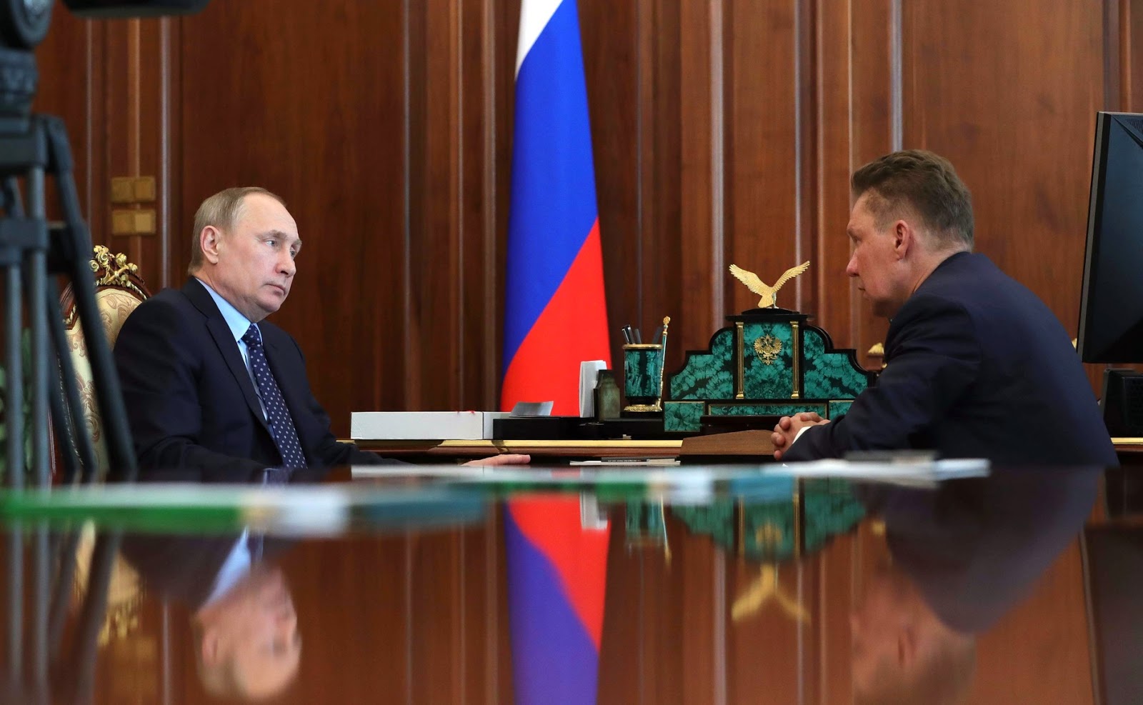 Vladimir Putin Aleksej Miller Gazprom