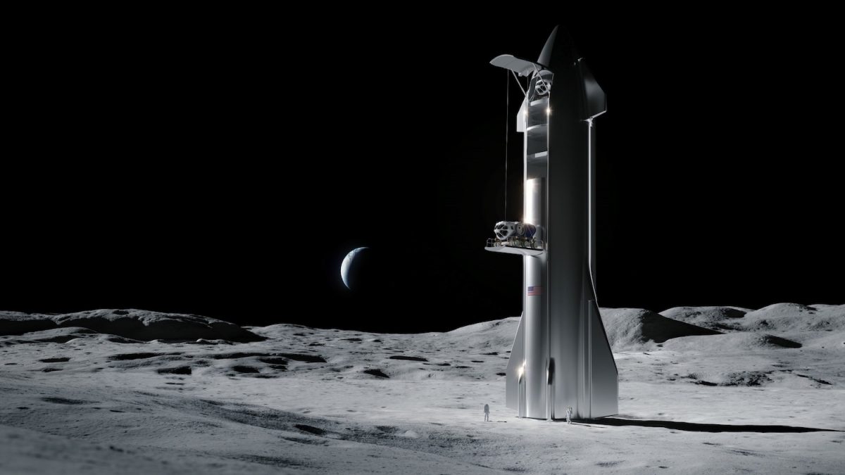 Artemis 1 Starship Luna