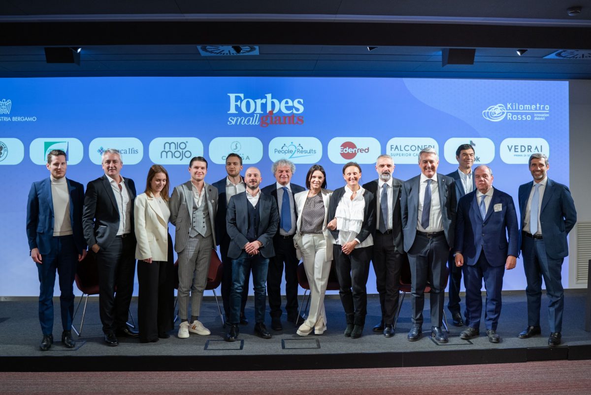 Small Giants al Kilometro Rosso di Bergamo: riparte il viaggio di Forbes alla scoperta delle eccellenze italiane
