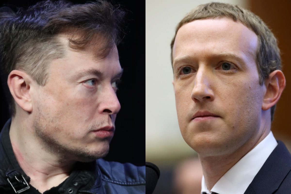 Elon Musk Mark Zuckerberg