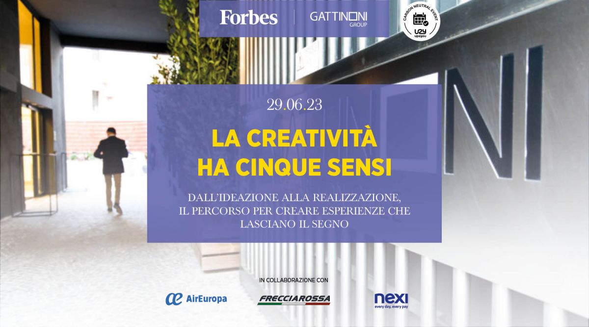 Forbes e Gattinoni Group – La creatività ha 5 sensi