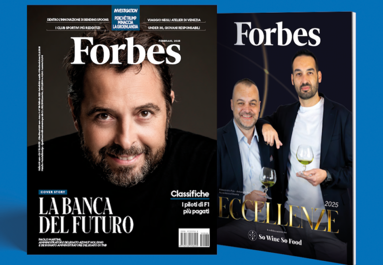 Forbes febbraio 2025. Paolo Martini