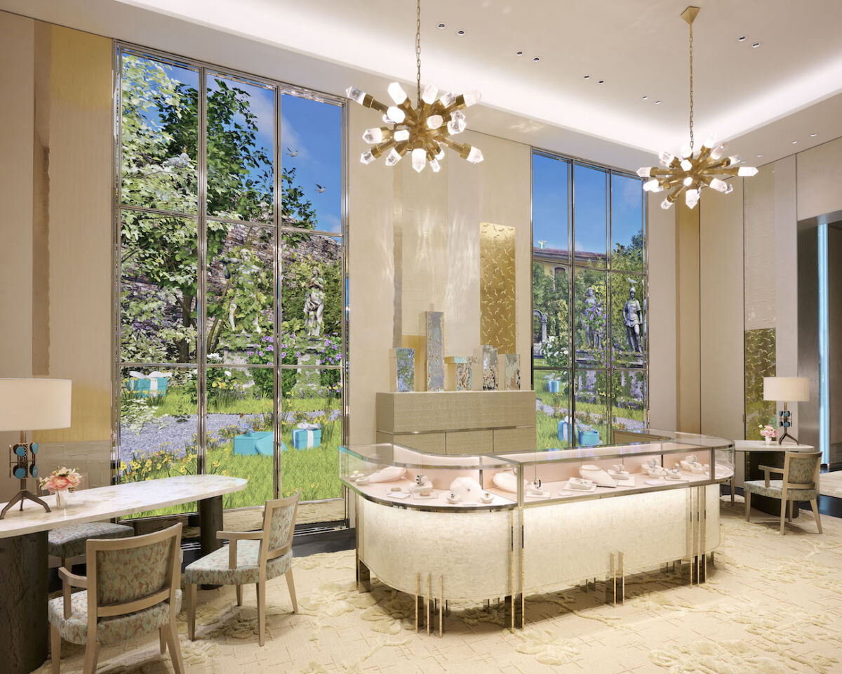 Flagship store di Tiffany, via Montenapoleone, Milano