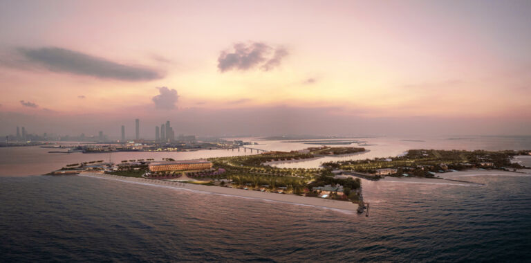 Rendering Bvlgari Resort & Mansions Abu Dhabi