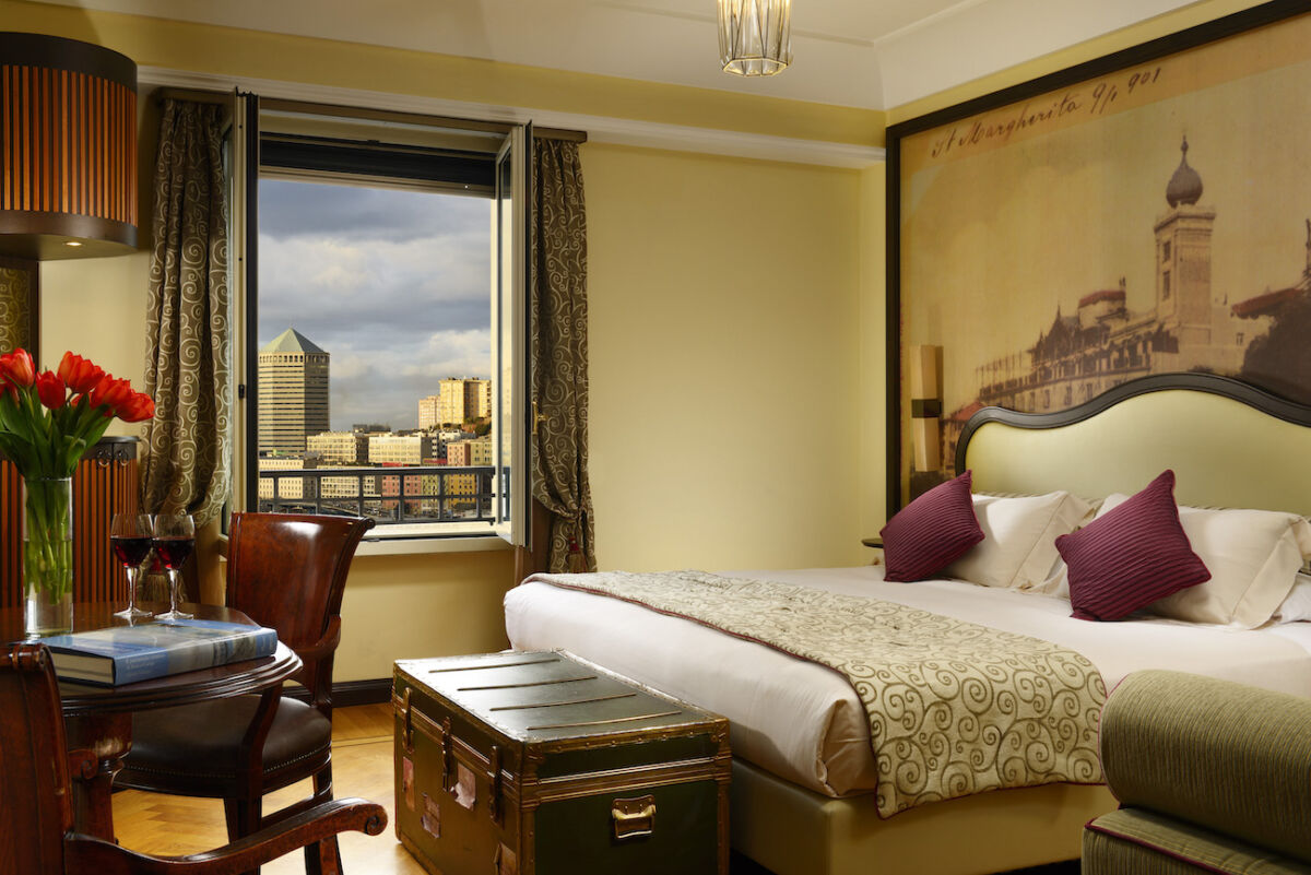 Una stanza del Grand Hotel Savoia