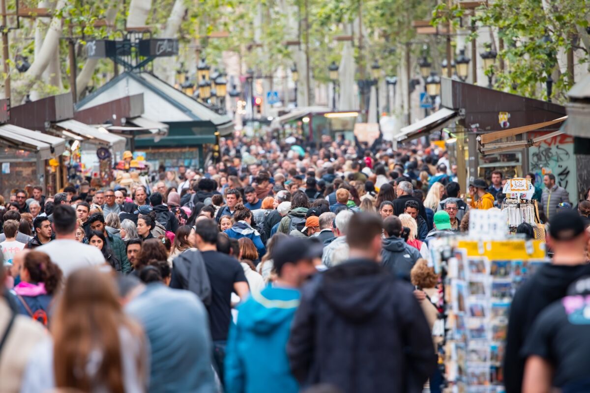 Overtourism Barcellona