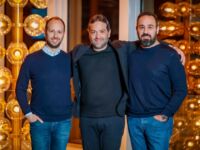 da sinistra Daniele Lazzara, Manolo Martini ed Enrico Minotti, fondatori di GetPica