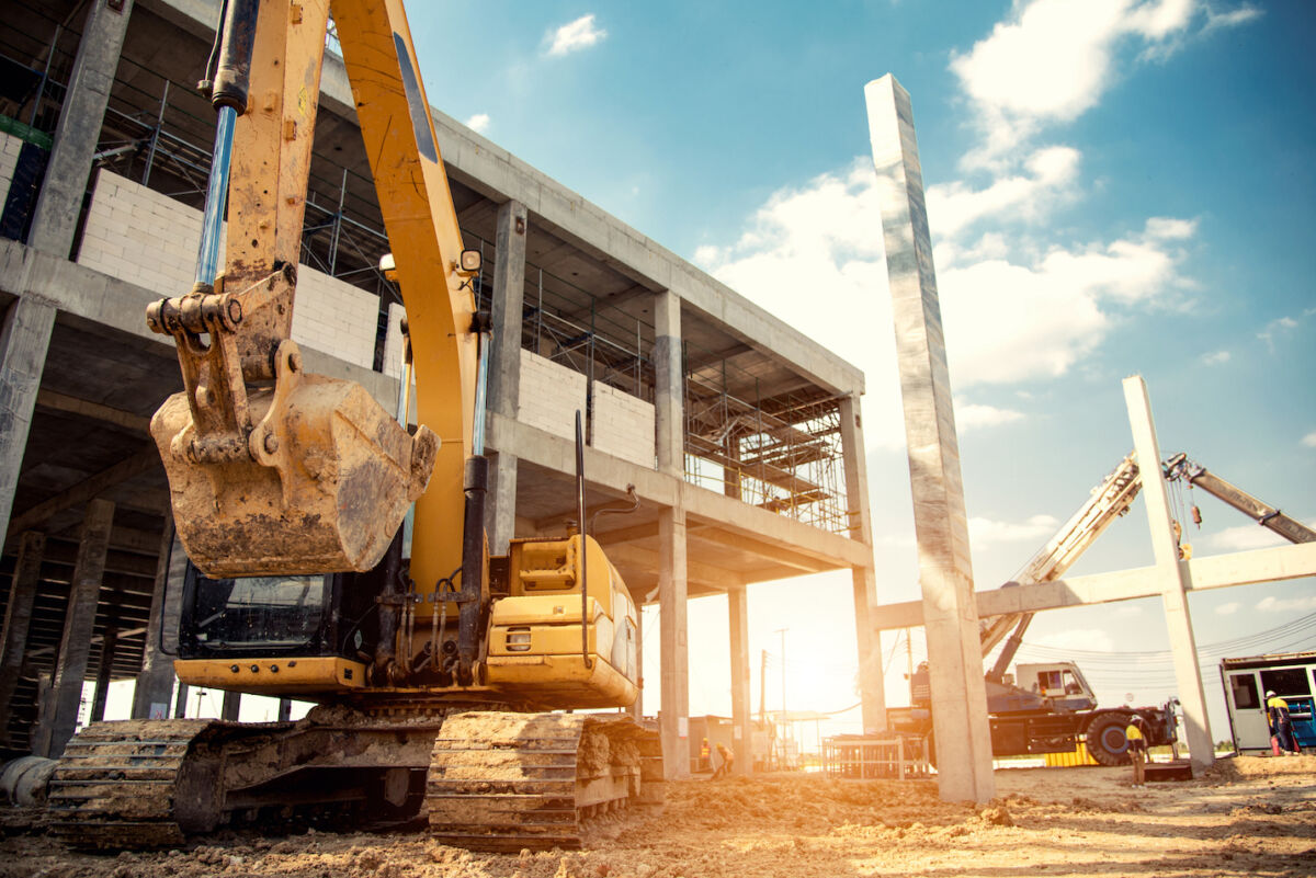 scavatori, cantiere edile