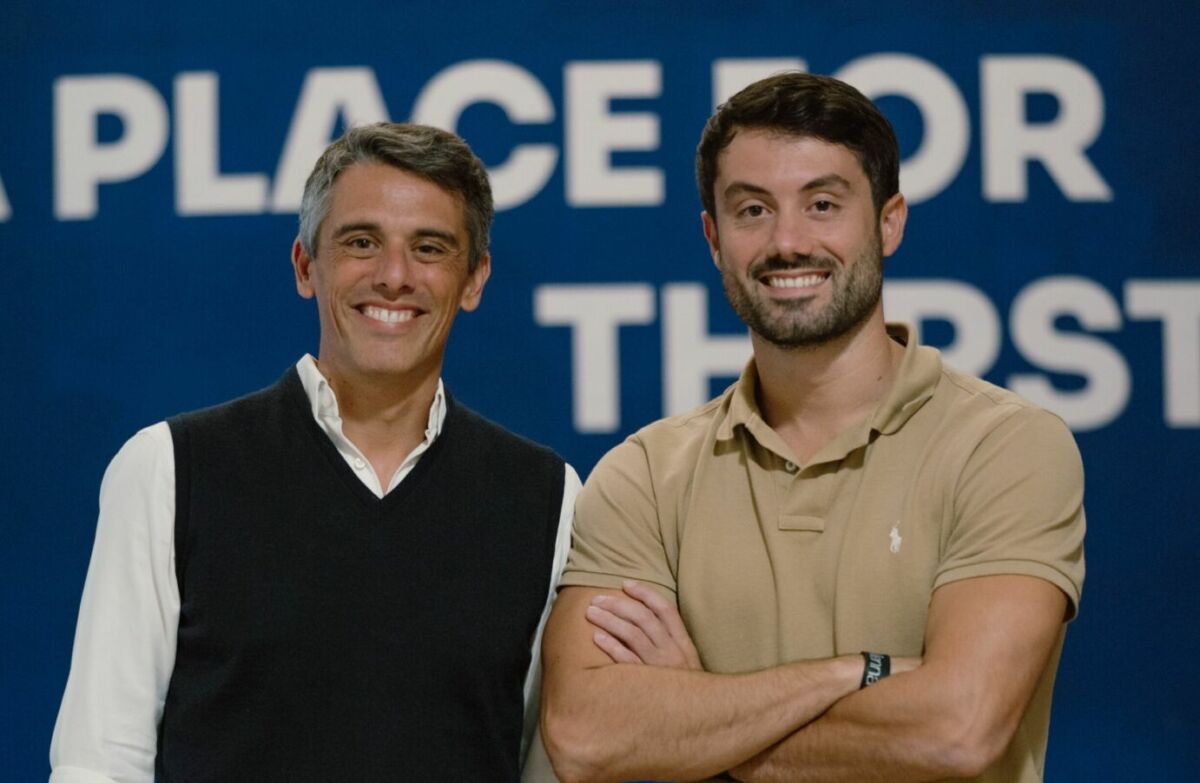 Da sinistra Ugo Parodi Giusino e Giuseppe Tomasello - Magnisi AI