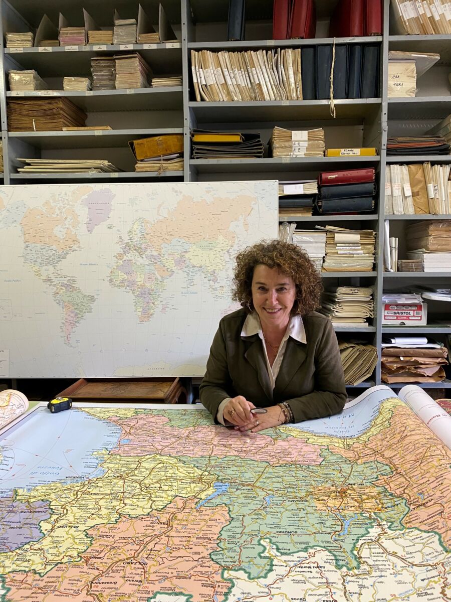 Laura Ottaviani, titolare di Cartografica Visceglia