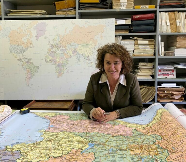 Laura Ottaviani, titolare di Cartografica Visceglia