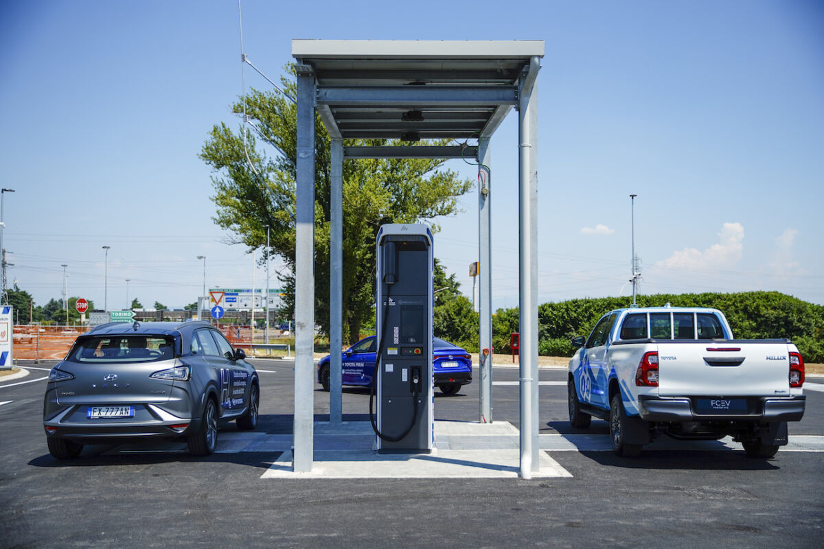Carugate Est, la stazione di rifornimento a idrogeno